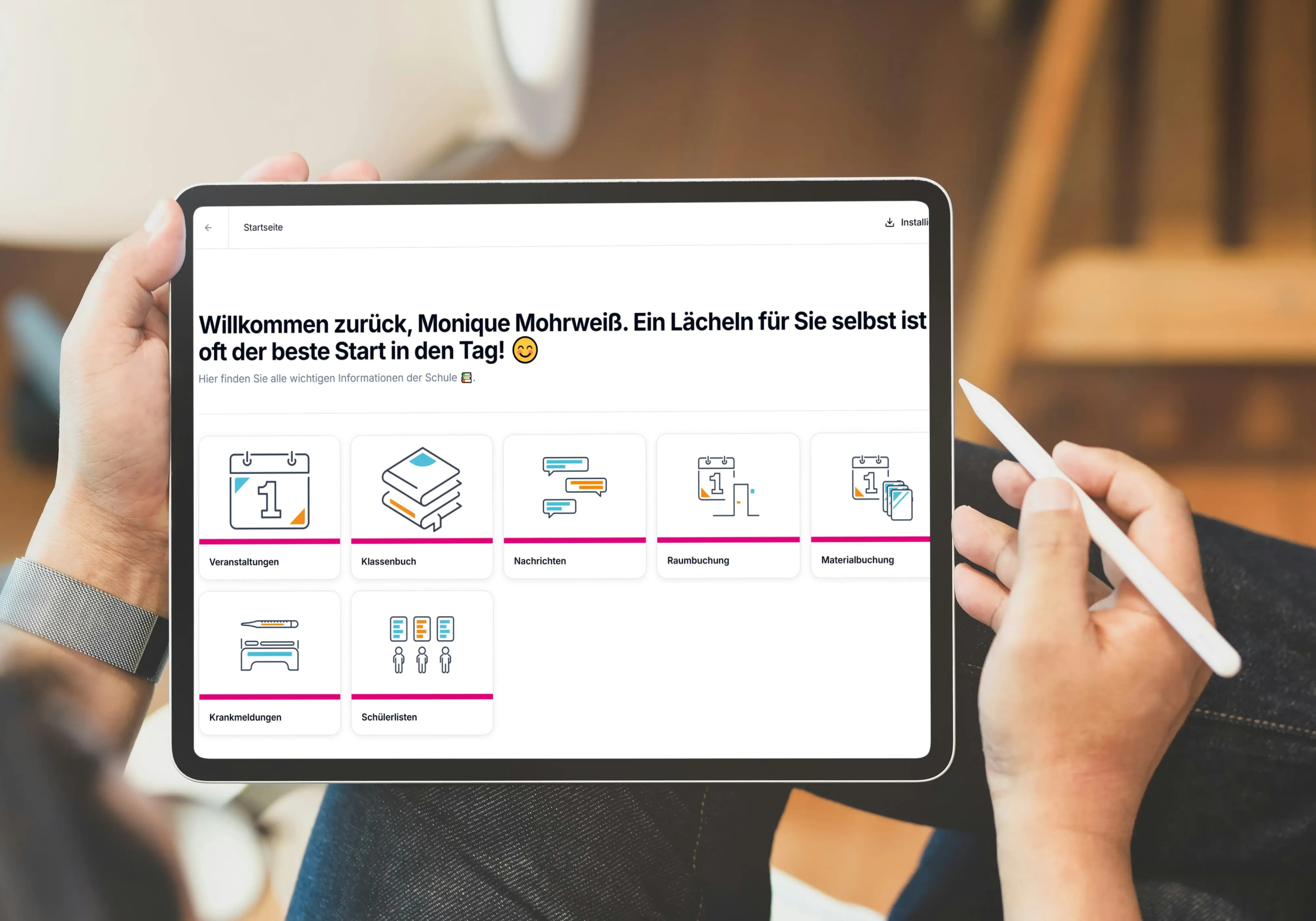 schoolboost — digitale Schulorganisation auf dem iPad